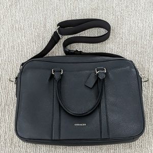 100% Authentic Coach Slim Briefcase